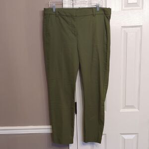 J. Crew Mercantile NWT Women's Forest Green Pants